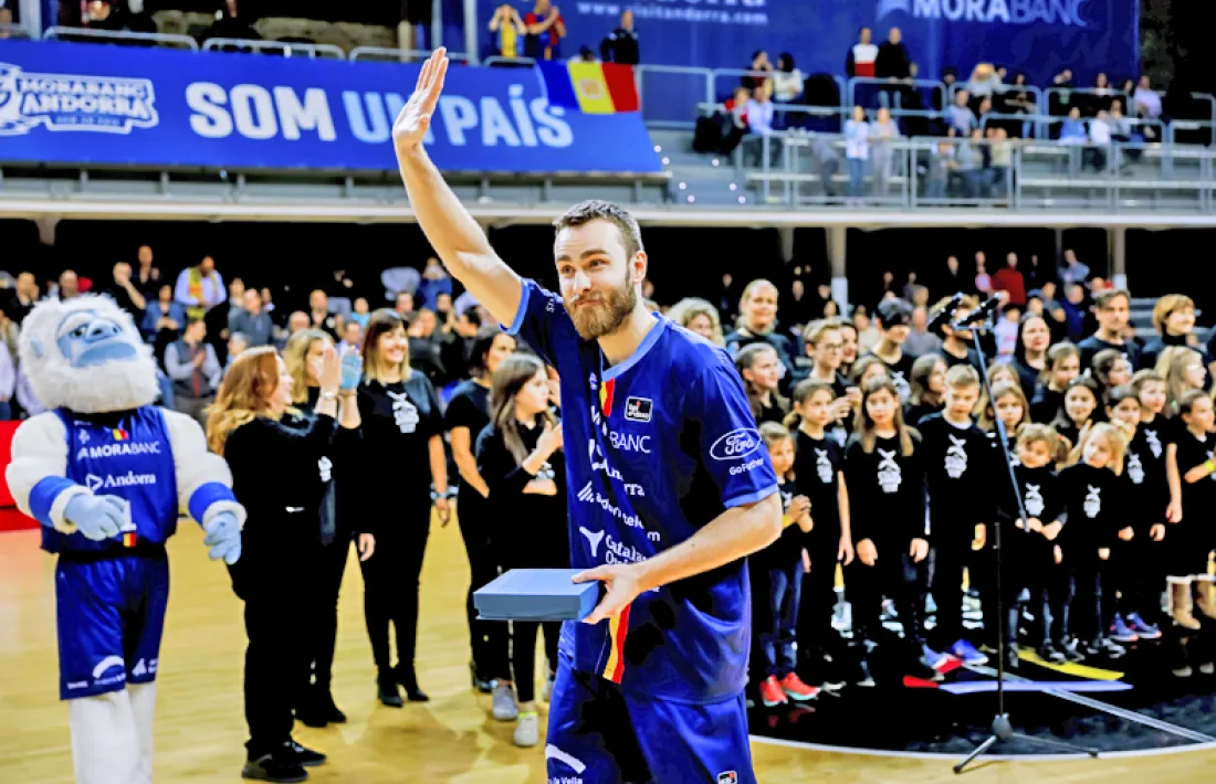 L’aler txec del MoraBanc, David Jelínek.