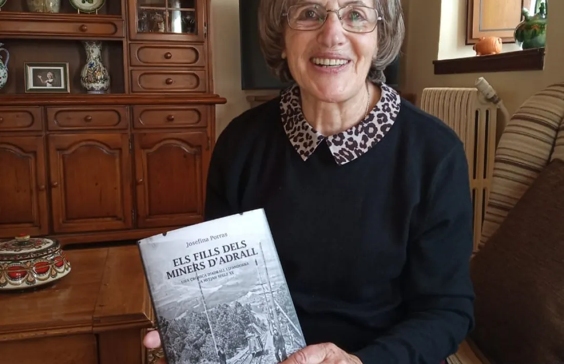 Maria Riba, veïna de Segudet.