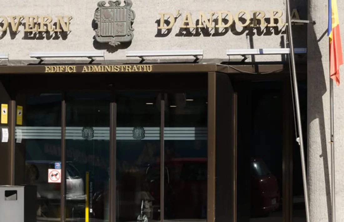 L'edifici administratiu del Govern.