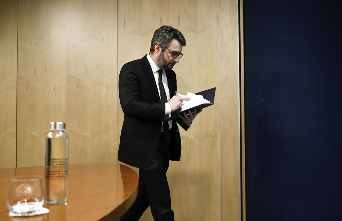 El ministre portaveu, Eric Jover.