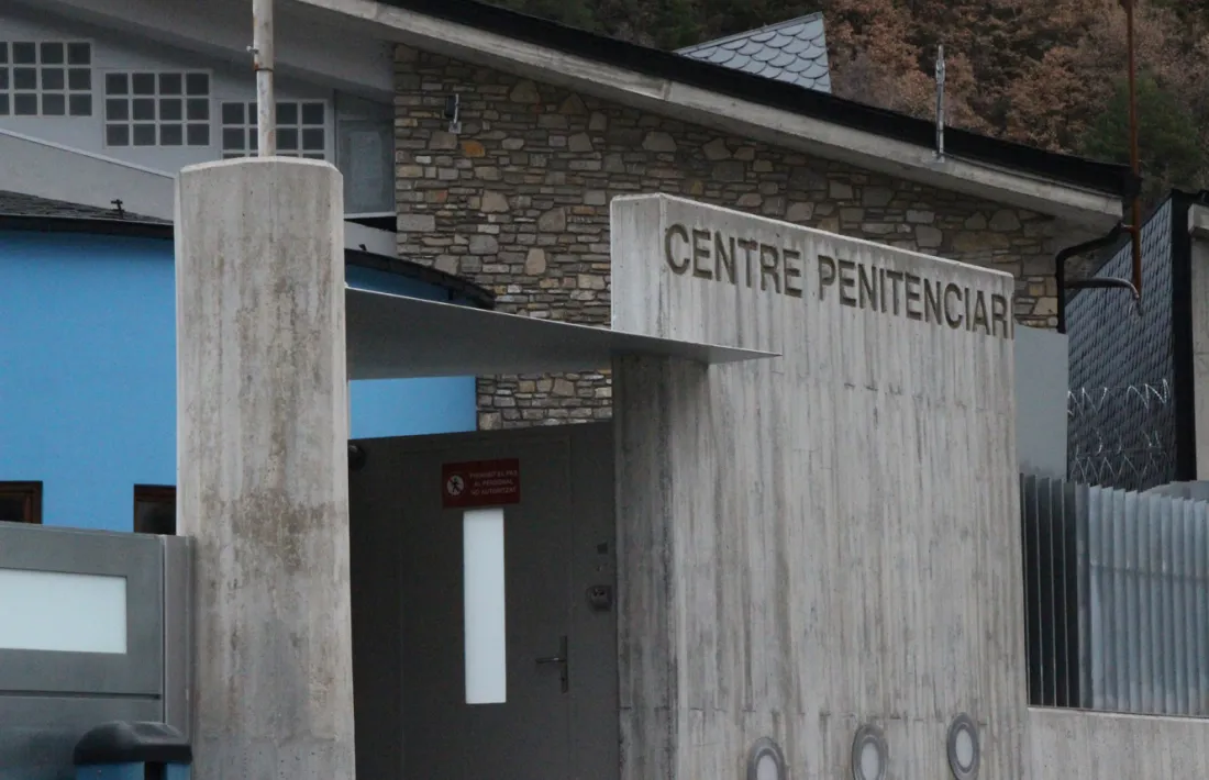 Vista del centre penitenciar de la Comella.