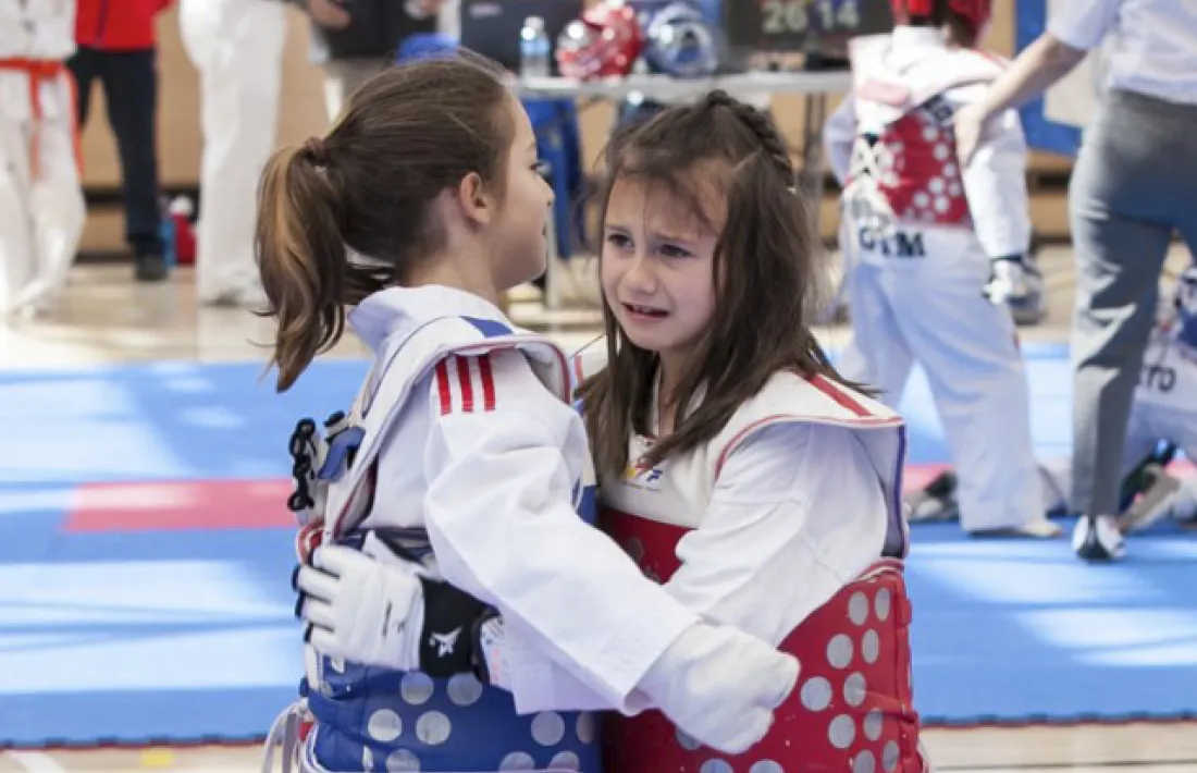 Gest solidari del Taekwondo Club Andorra.