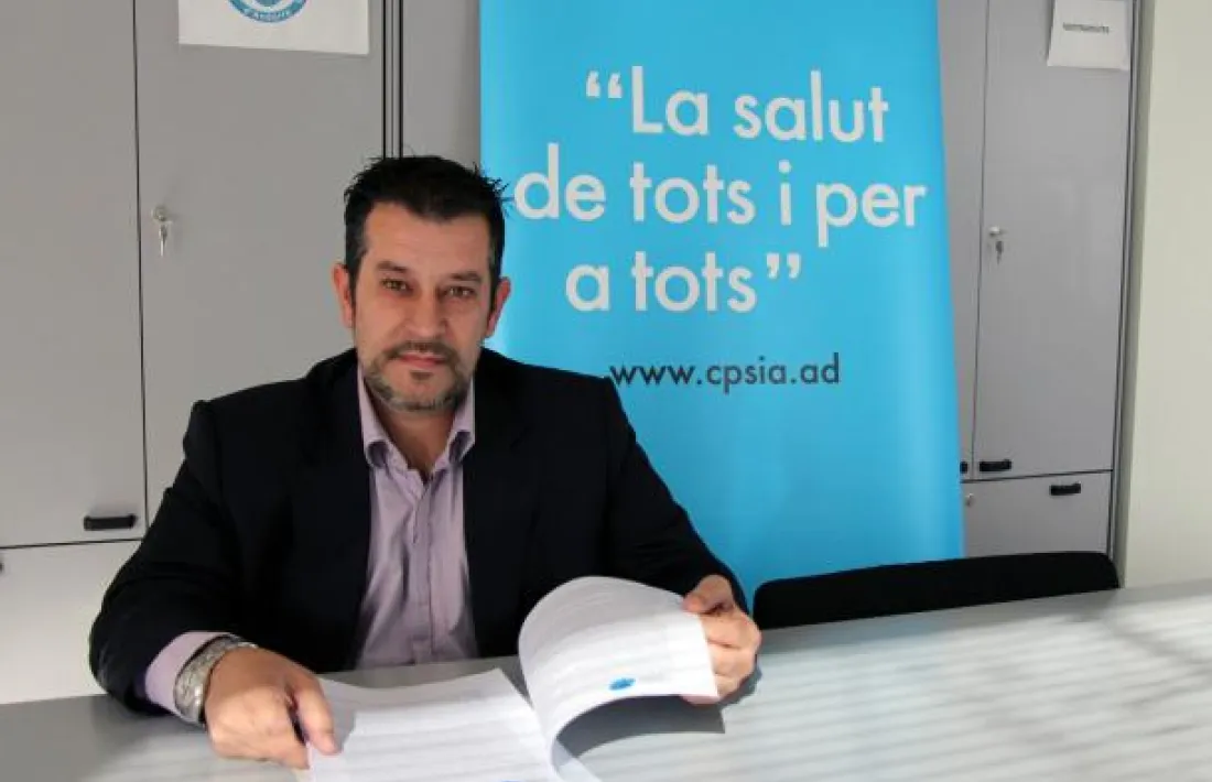 El president del Col·legi de Psicòlegs, Òscar Fernàndez.