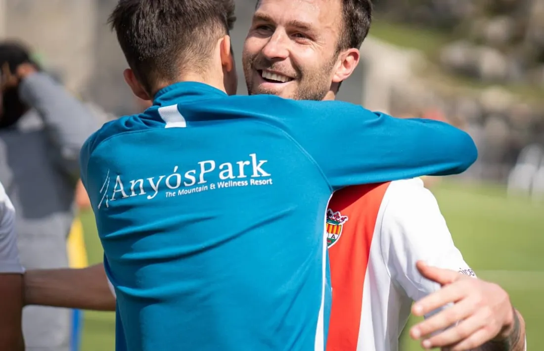 Víctor Casadesús, jugador de l’FC Andorra.