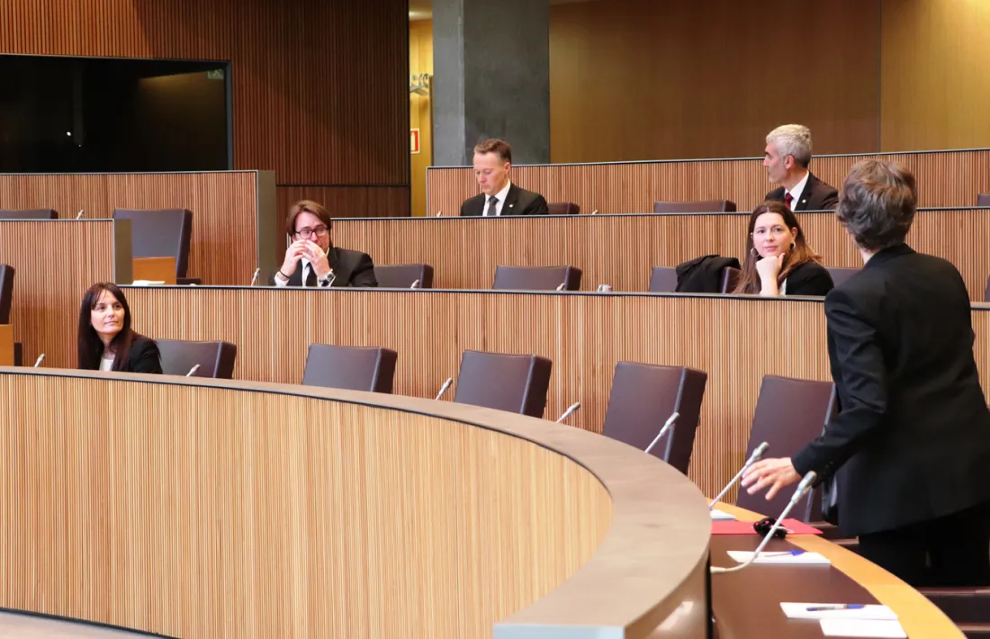 El ple on es va aprovar el primer paquet de mesures urgents.