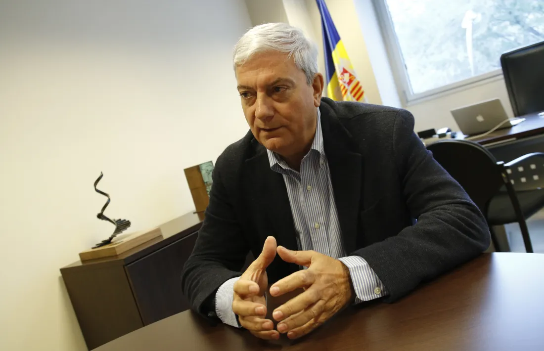 El president de la patronal, Gerard Cadena, augura que al juny començarà a reactivacio de  l’economia.