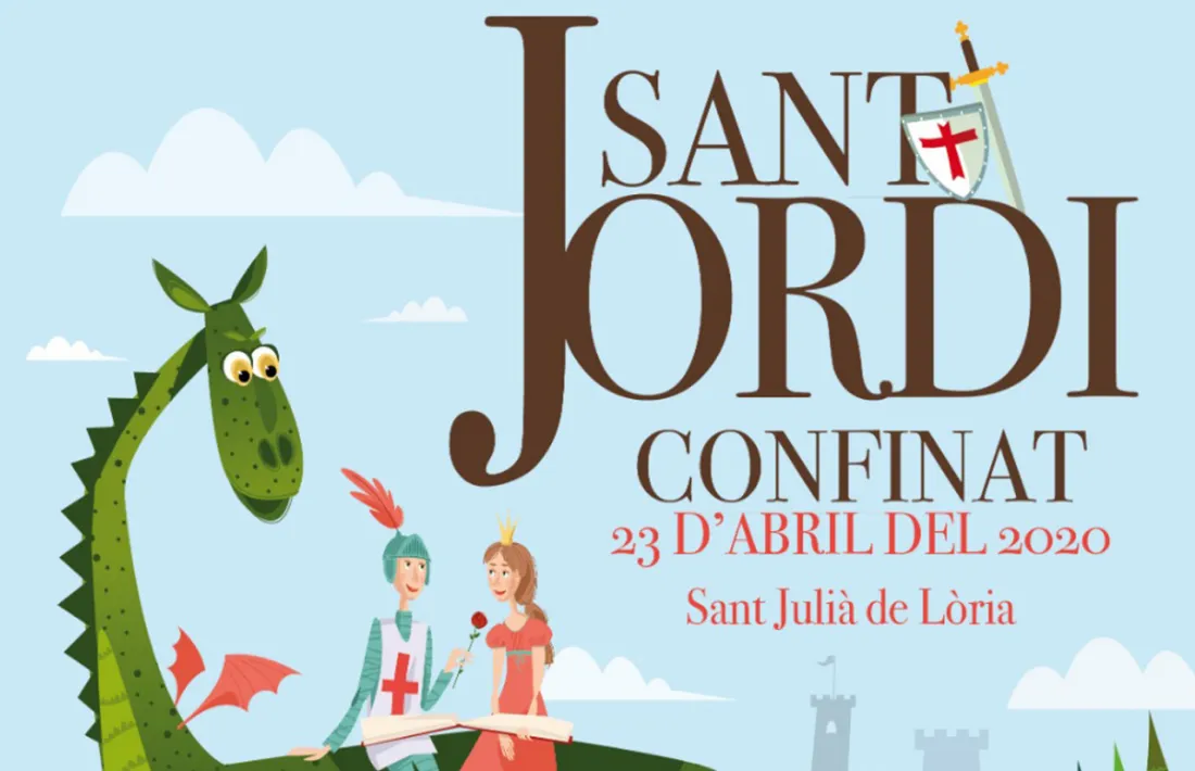 El cartell de Sant Jordi d'enguany.
