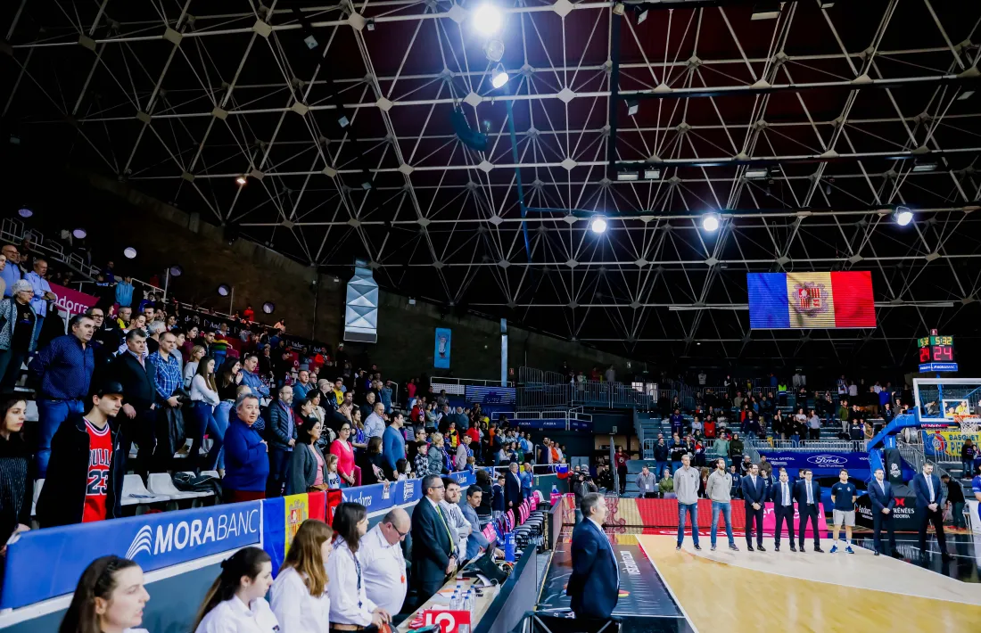 El Poliesportiu d'Andorra es postula per acollir el possible final de l'ACB.