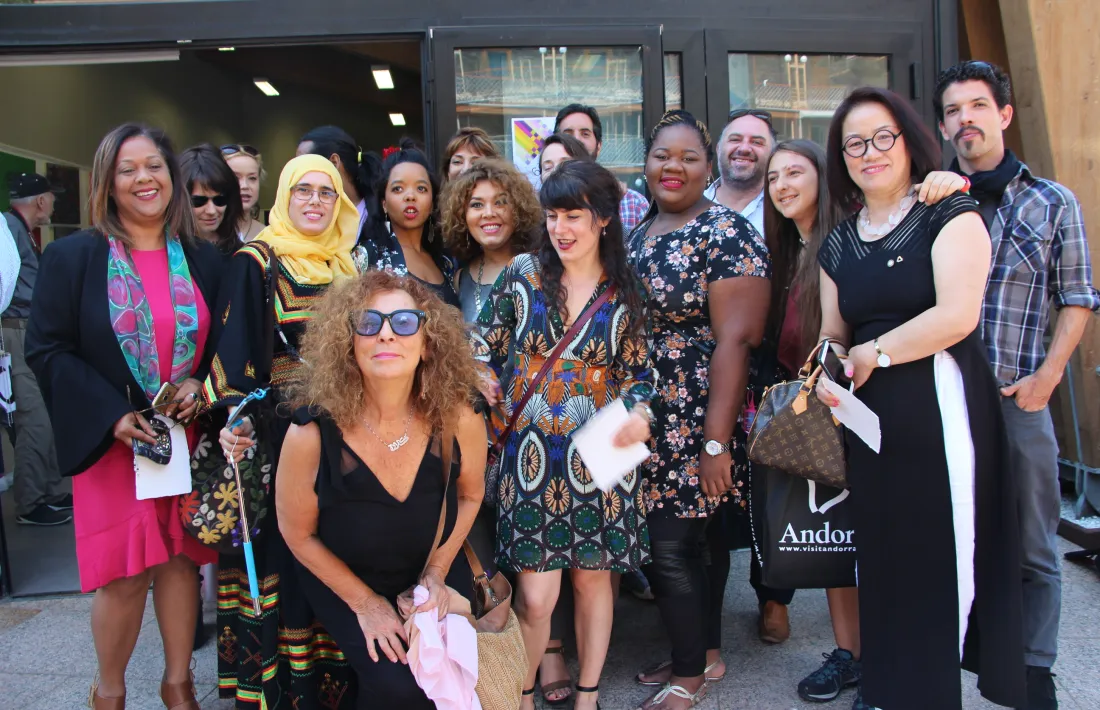 Participants en l'edició de l'any passat de l'Art Camp.