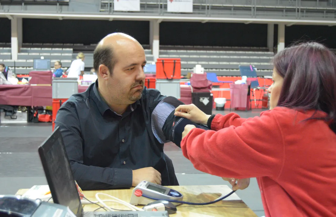 El president del BC MoraBanc, Gorka Aixàs, en un dels últims actes del club a porta oberta.