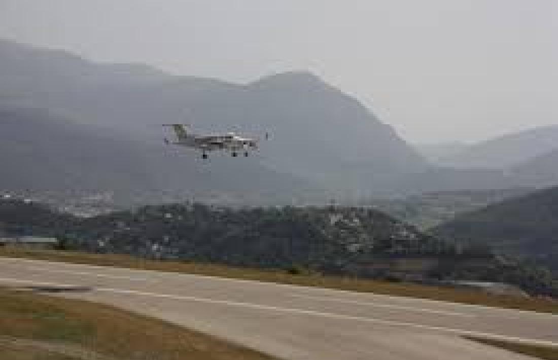 L'aeroport d'Andorra-la Seu.