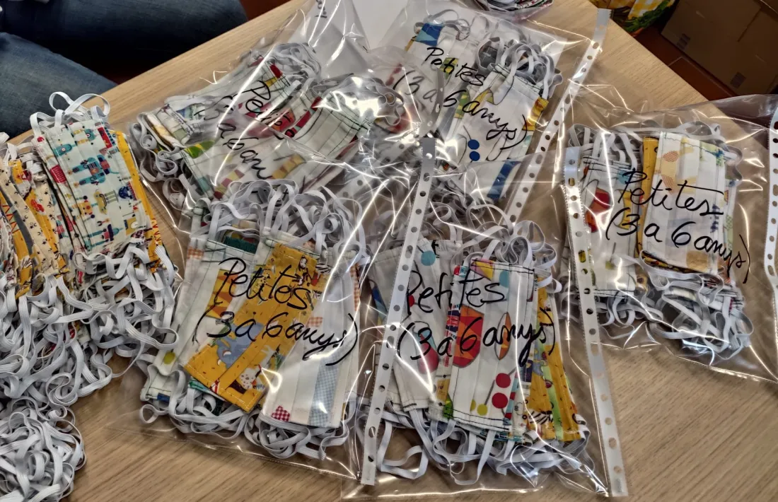 Les mascaretes casolanes per a infants.