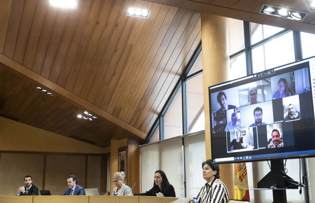 El consell de comú celebrat avui.