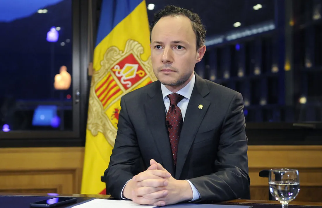 El cap de Govern, Xavier Espot, en una compareixença anterior.