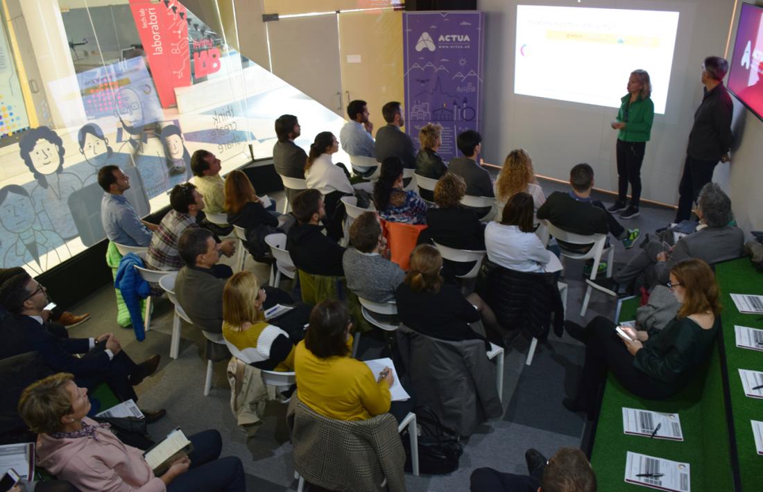 Presentació de l'Andorra Esports Clúster a l'Espai d'Innovació d'Actua.