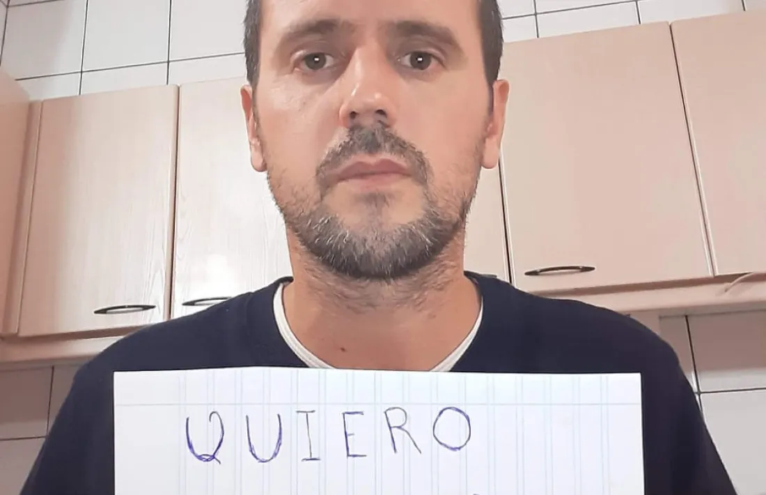 L'Esteban ha passat aquest temps en un pis al Pas de la Casa.