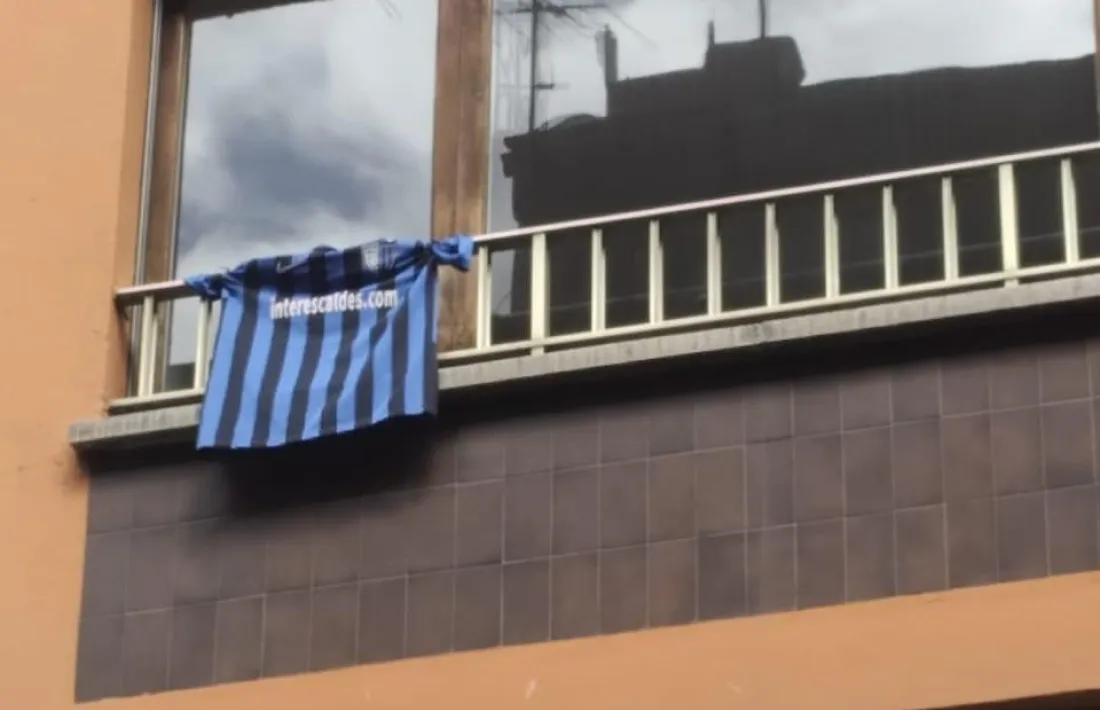 Una samarreta de l'Inter d'Escaldes per recordar al Marcelo.