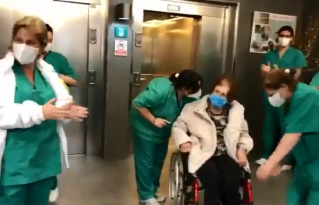 La Núria, resident de La Salita, va abandonar dimarts la unitat d'hospitalització de El Cedre: estava curada.