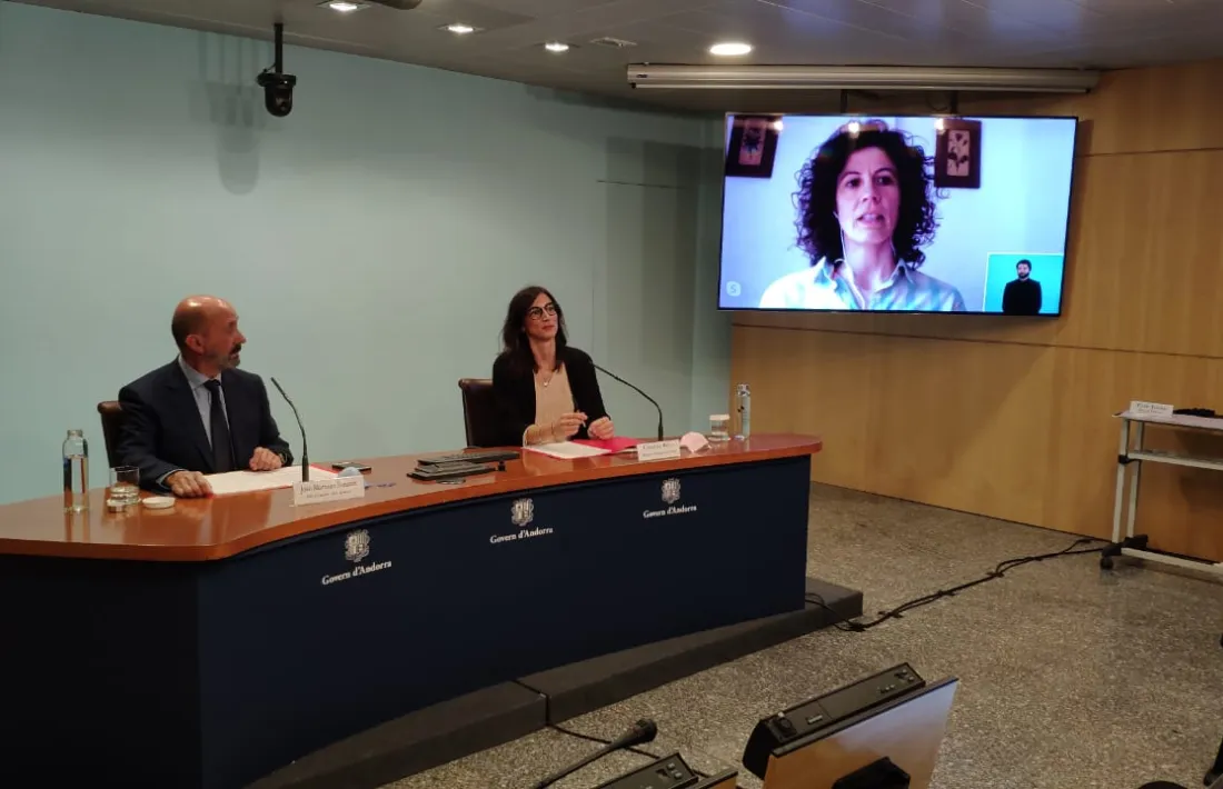 Joan Martínez Benazet, ha compargut amb les metgesses Cristina Royo i Mireia Garcia.