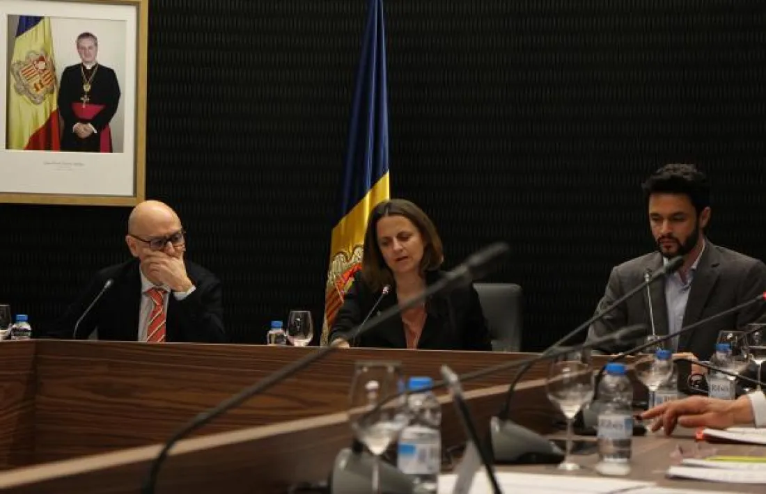 Els cònsols en un consell de comú.