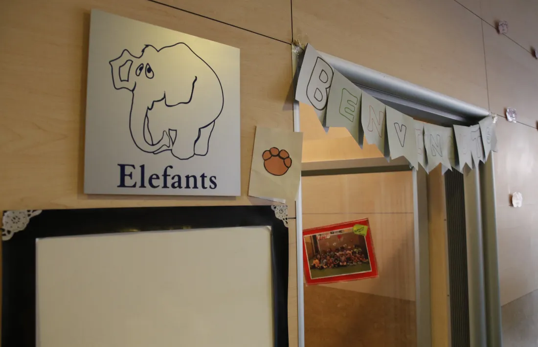 Imatge de les instal·lacions d’una escola bressol.