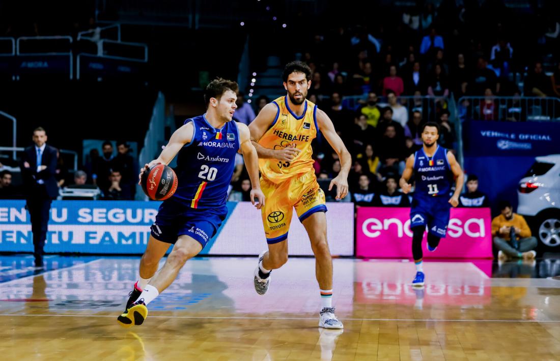 El darrer partit del MoraBanc davant l'Herbalife Gran Canaria de la Lliga Endesa.