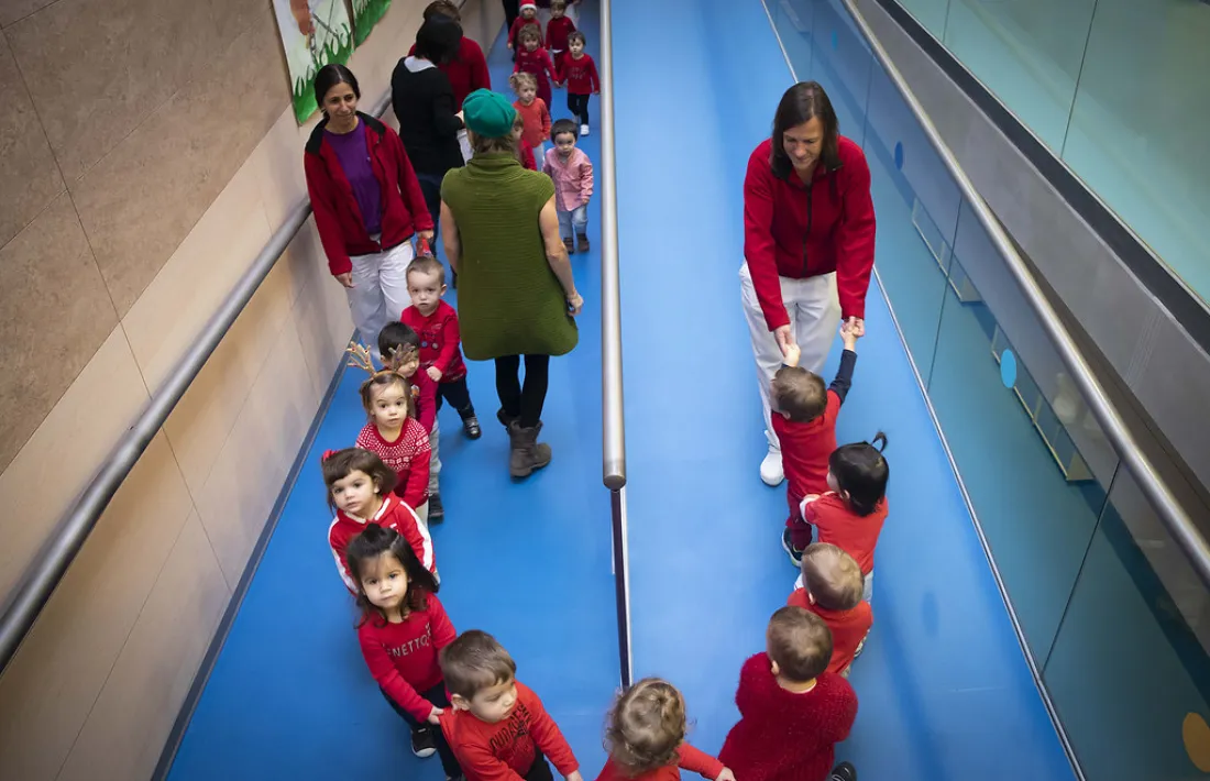 L'escola bressol dels Serradells.