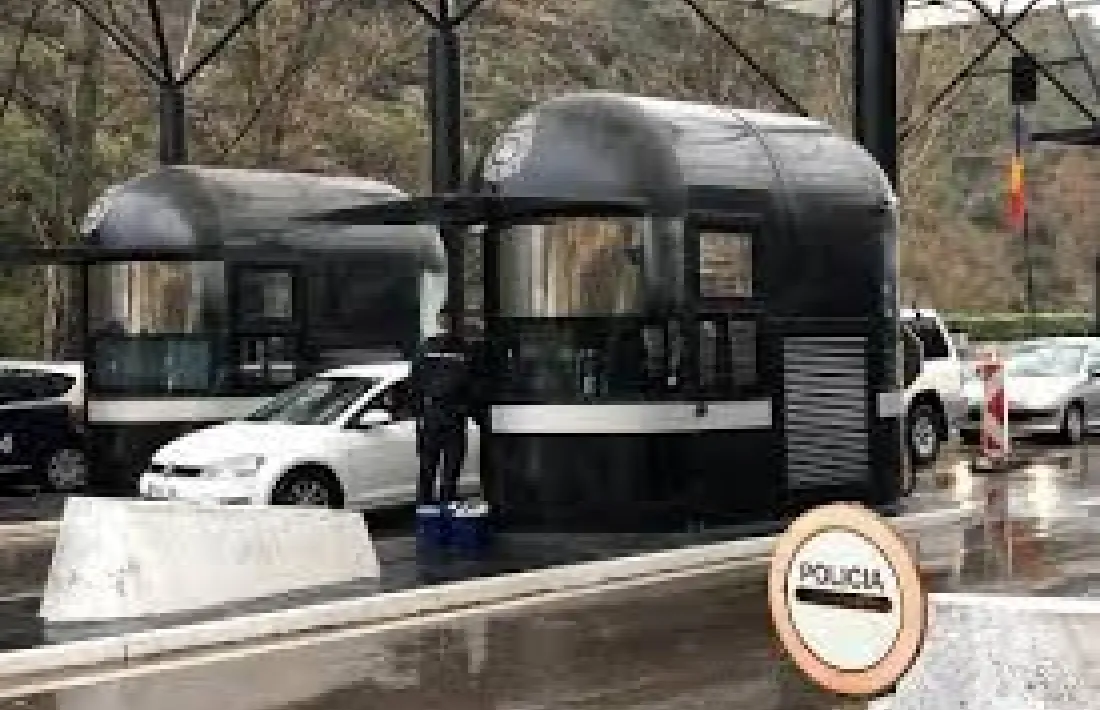 La frontera amb Espanya.