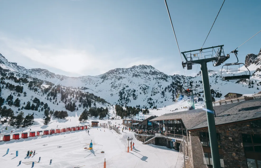 Ordino Arcalís va assolir 1.350 esquiadors per dia de mitjana. 