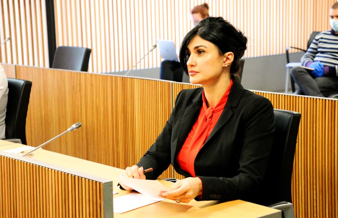 La consellera general de Terceravia, Carine Montaner.