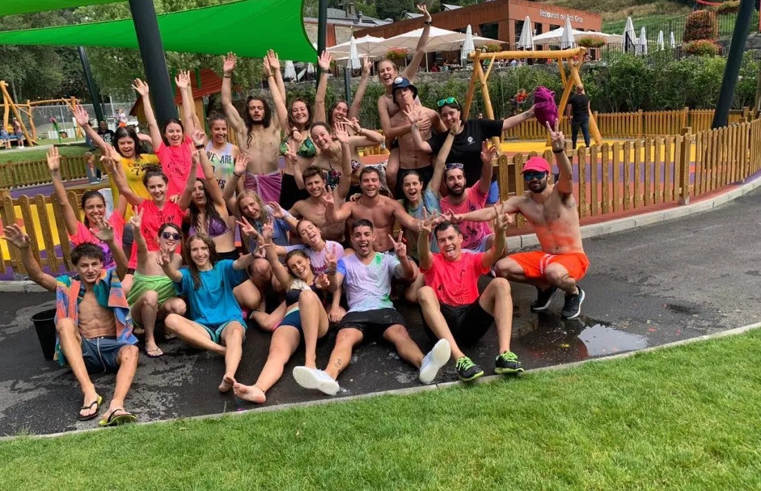 Els monitors de les activitats d'estiu massanenques.