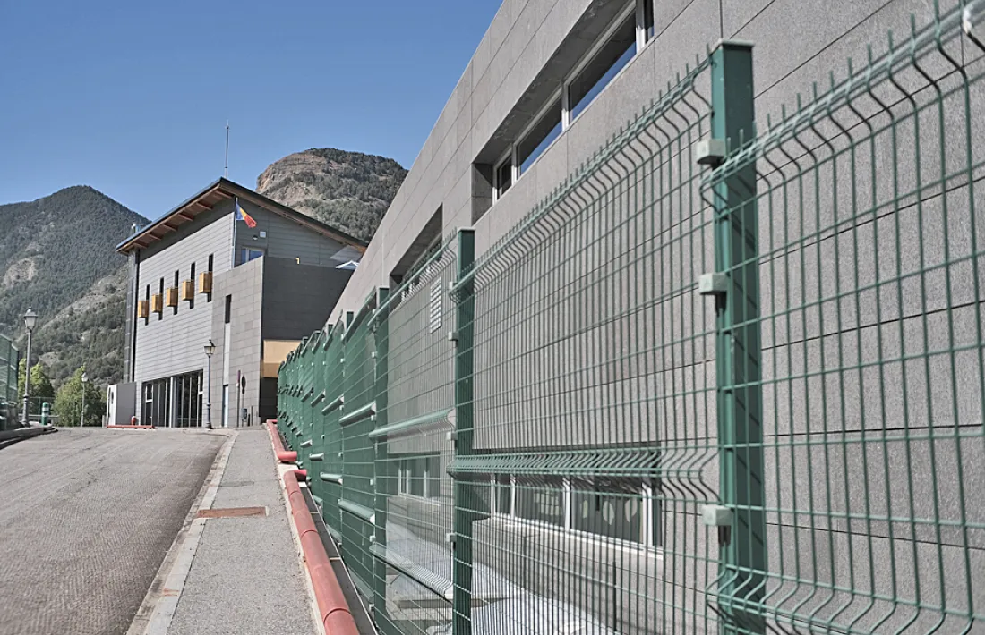 Vista de l’escola andorrana de la Massana.