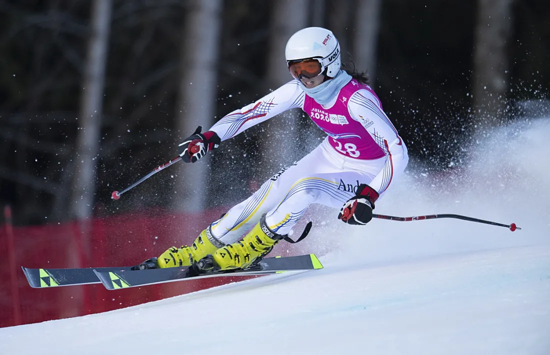 Carla Mijares, en acció.