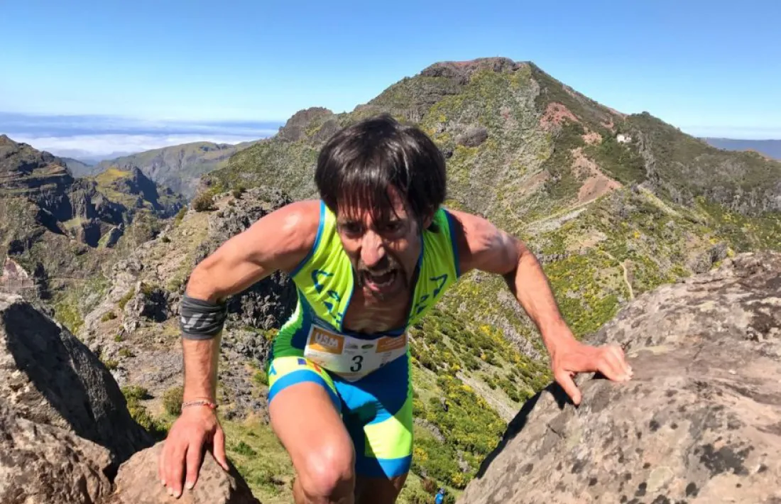 Ferran Teixidó en una de les proves que va disputar.