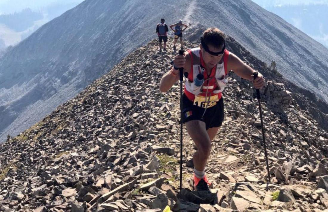 Xavi Teixidó en una competició d’elit.