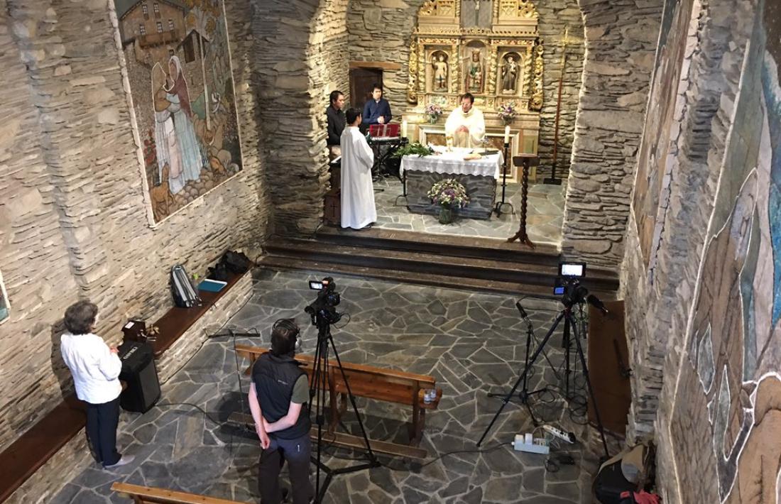 La missa gravada aquest dissabte.