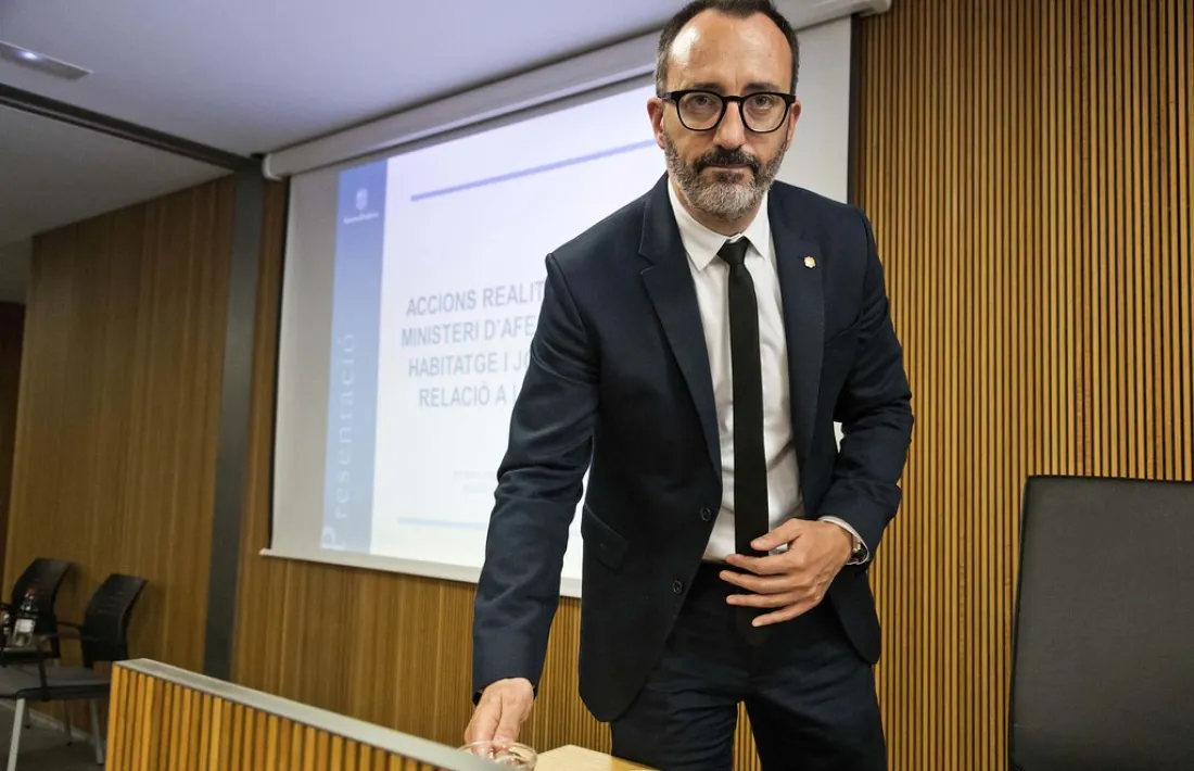 Filloy durant la compareixença davant la comissió legislativa d’Afers Socials i Igualtat, aquest dimarts.