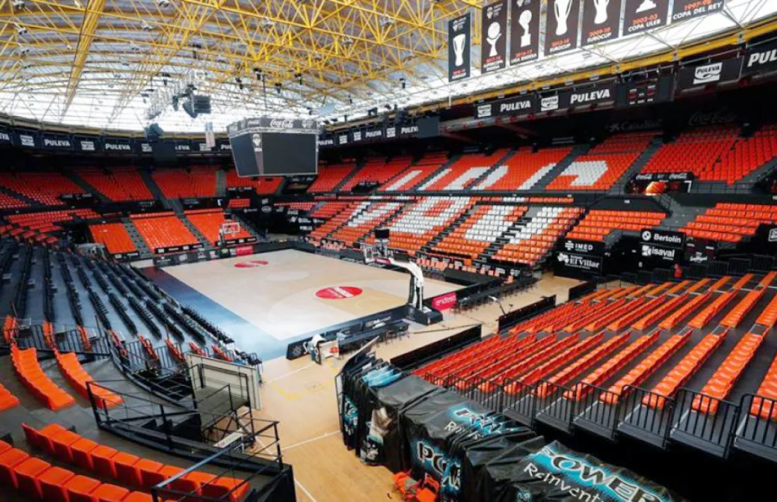 La Fonteta acollirà els partits de la fase final de la Lliga ACB a porta tancada per la crisi sanitària per la Covid-19.