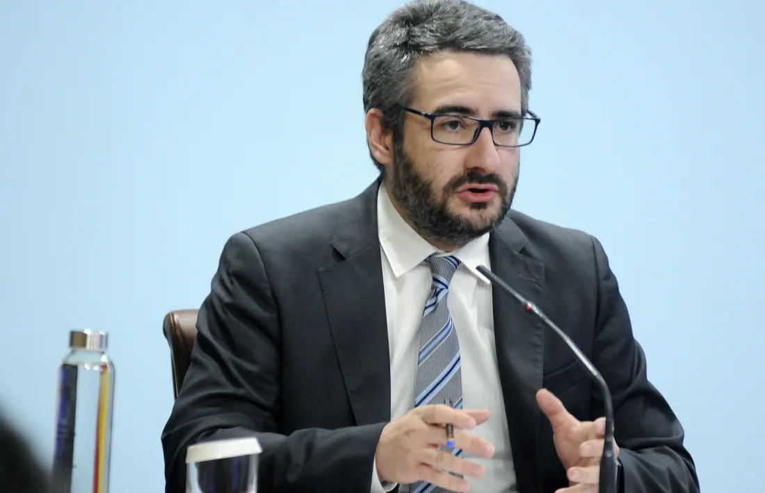 El ministre de Finances i portaveu de l'executiu, Eric Jover.