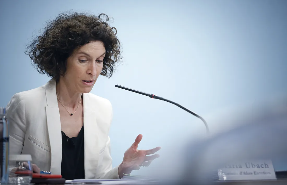 La ministra Maria Ubach.