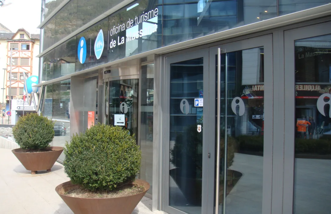 L'oficina de turisme de la Massana.