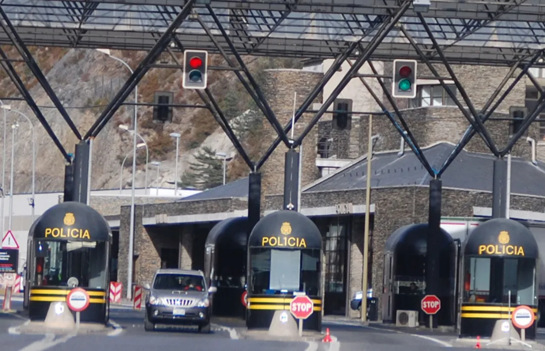 Una imatge de la frontera del riu Runer.