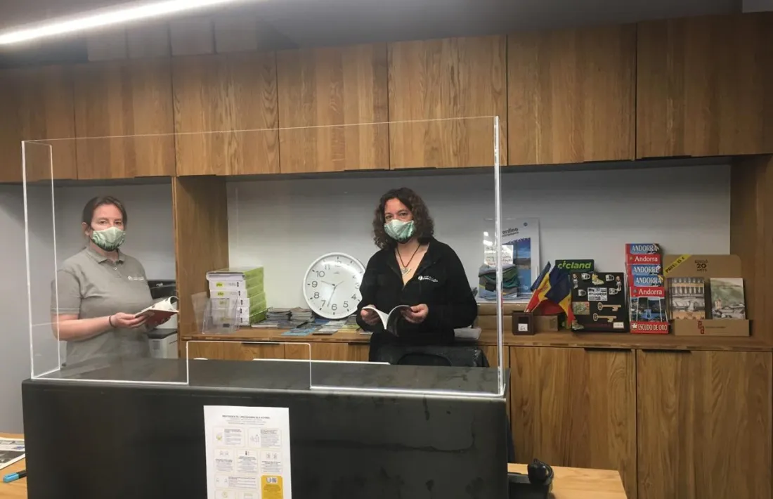 El nou local de l'Oficina de Turisme.