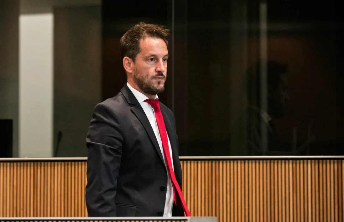 El president del grup parlamentari socialdemòcrata, Pere López.