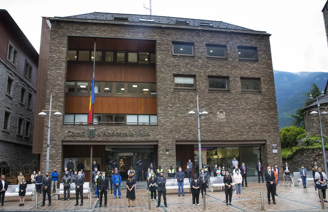  Tots els comuns s’hi van sumar al minut de silenci.