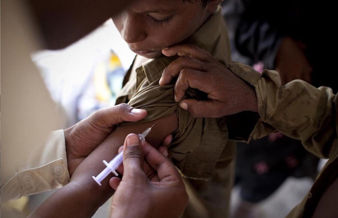 Una campanya de vacunació d’Unicef.