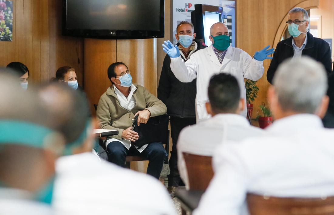 Els 39 sanitaris cubans van arribar a Andorra el passat 29 de març.