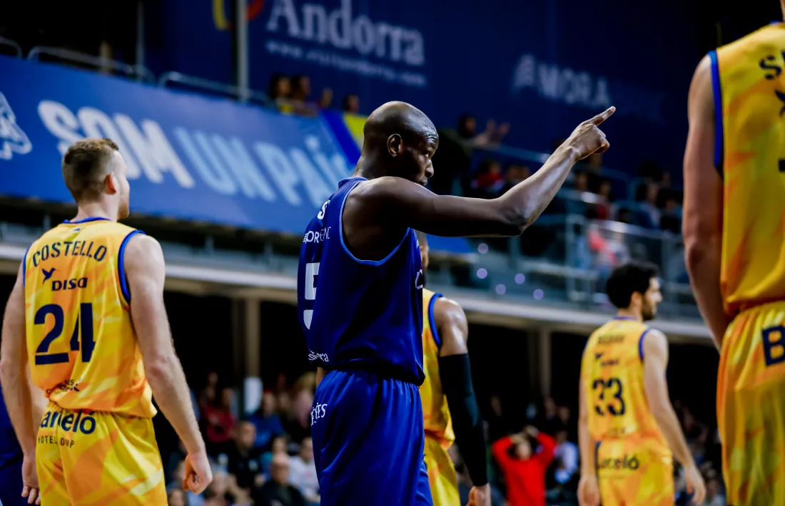 Bandja Sy, l'ala pivot francès del BC MoraBanc.