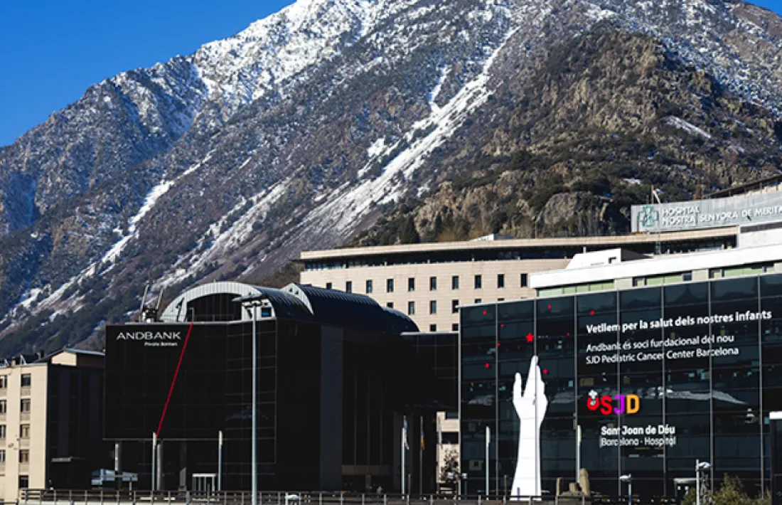 Vista de la seu d'Andbank.