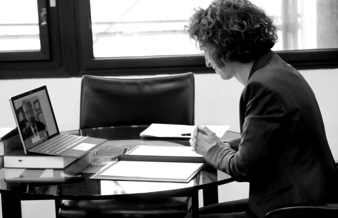 La ministra Maria Ubach.